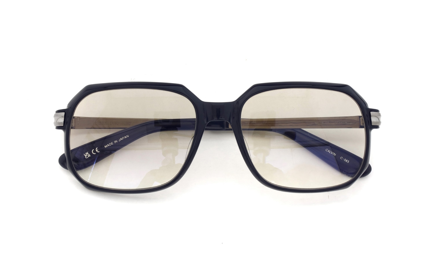 YELLOWS PLUS サングラス通販 CALVIN C-565 goose gray/light grey