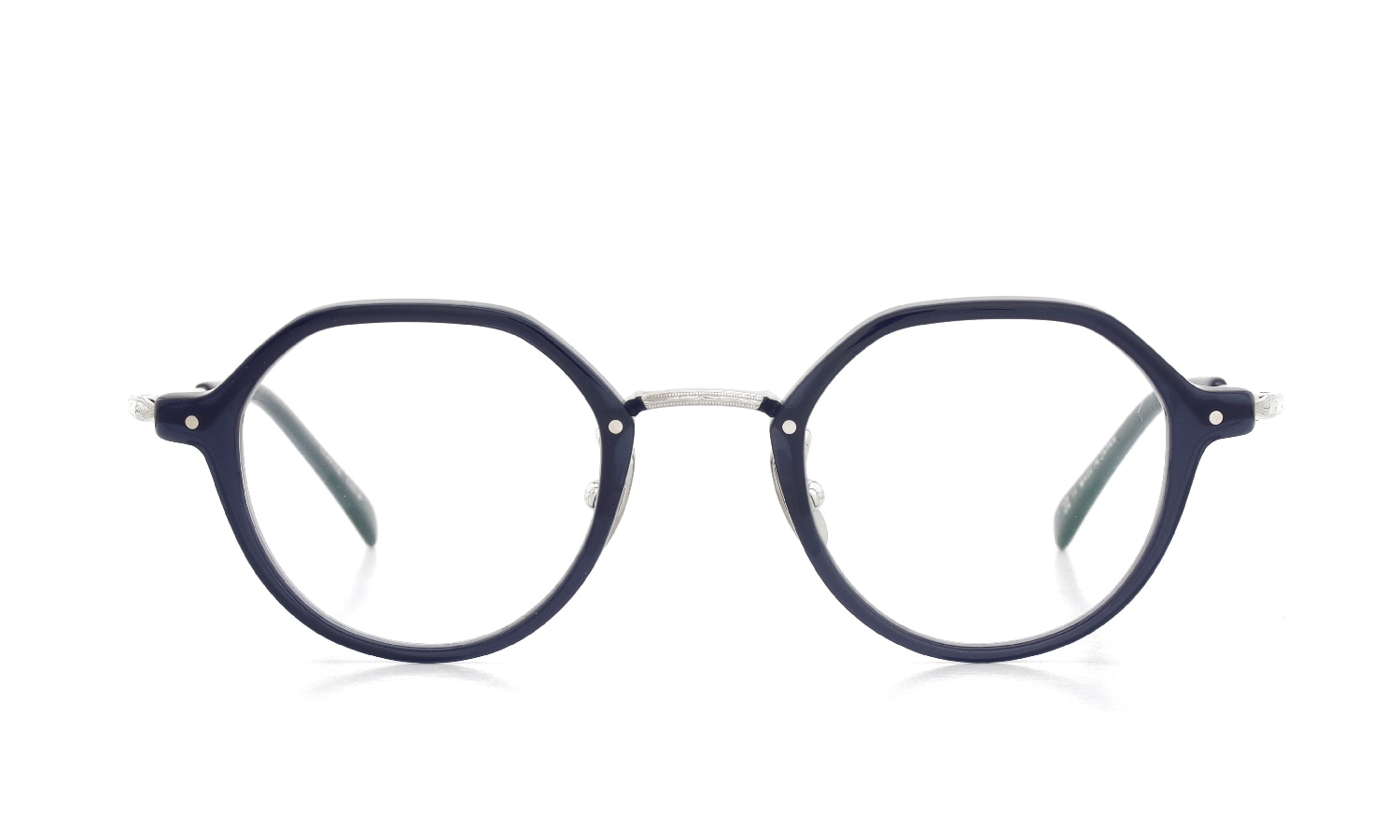 YELLOWS PLUS メガネ通販 CLARICE C-557 mid night blue/silver