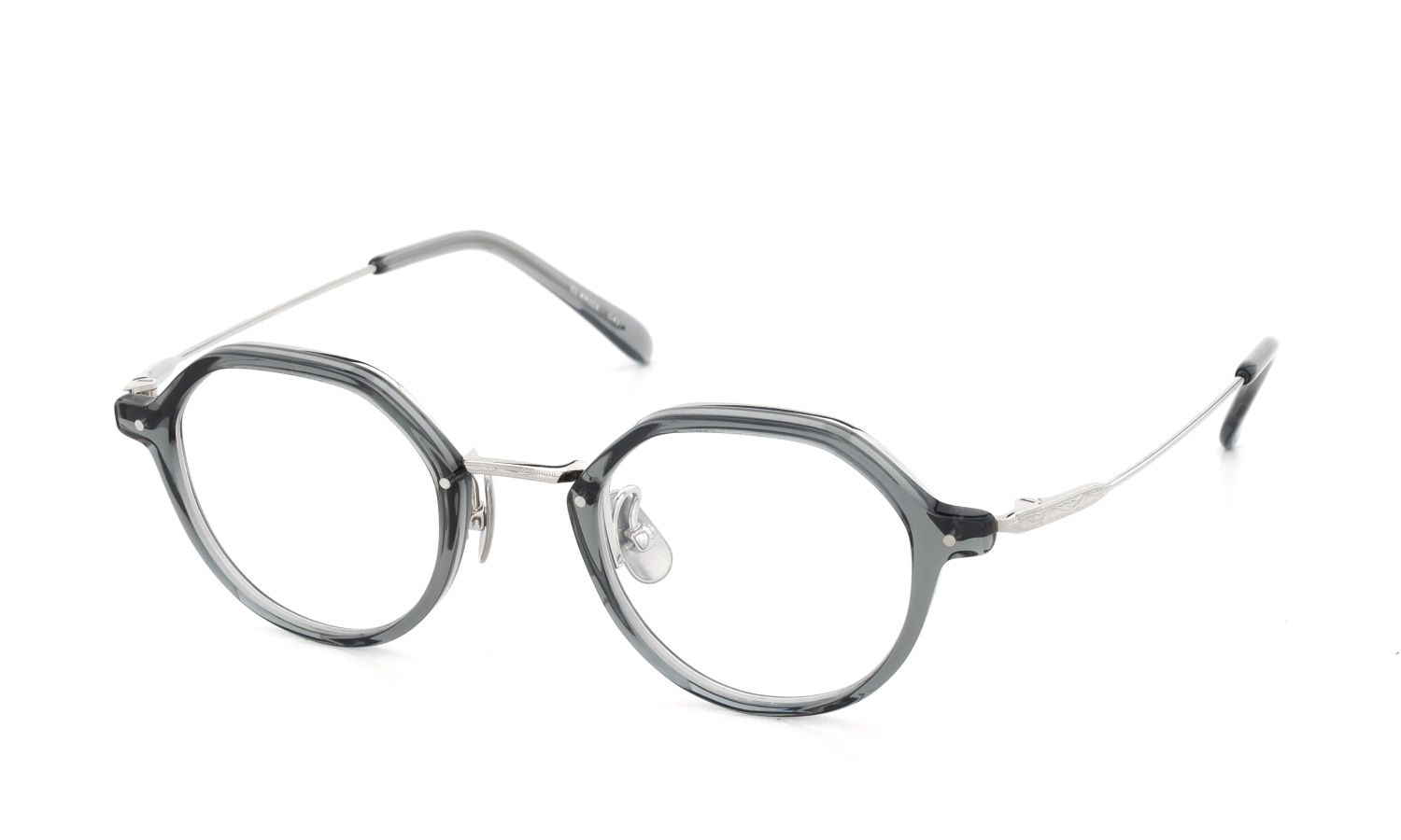 YELLOWS PLUS メガネ通販 CLARICE C-491 smoky leaf/silver