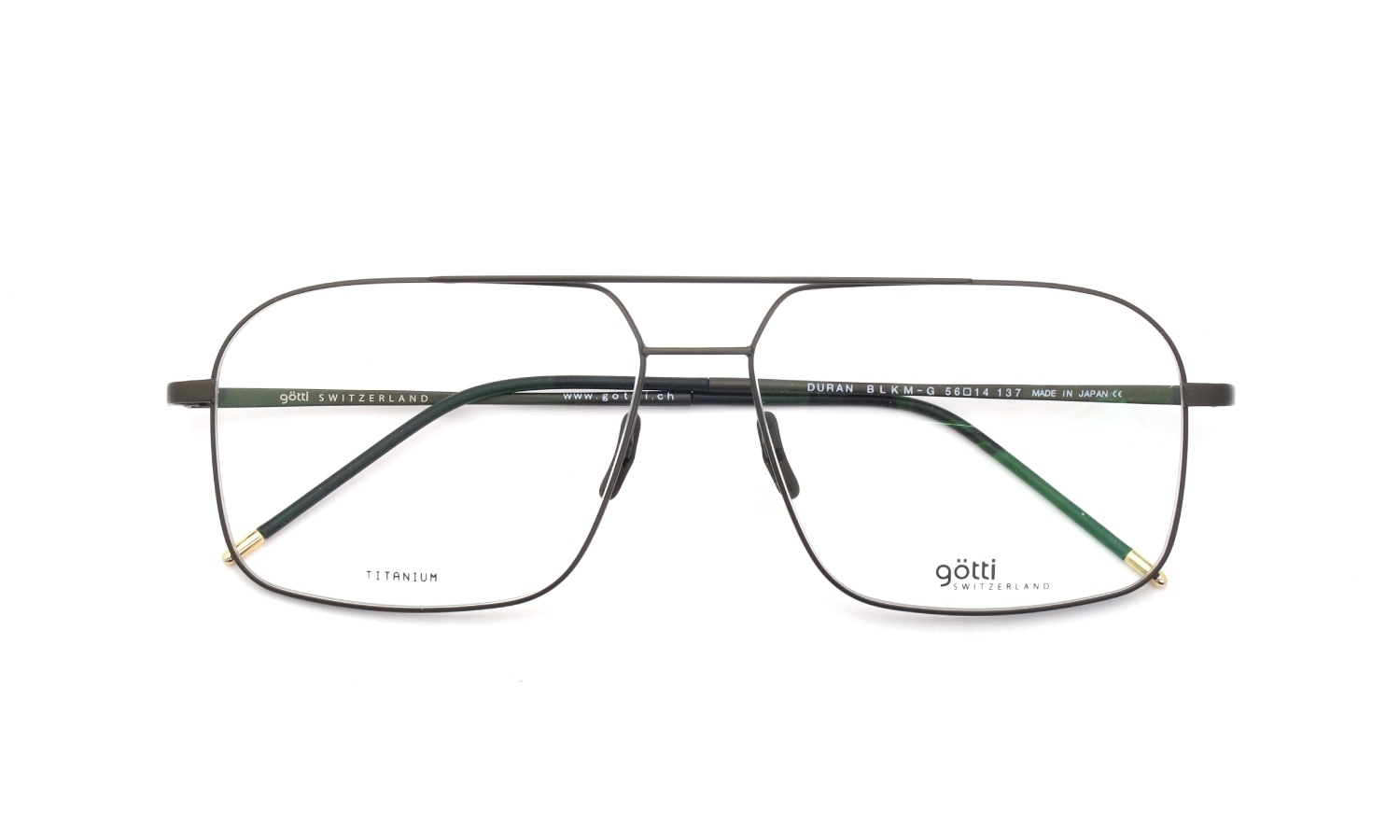 GOTTI メガネ通販 DURAN col.BLKM-G