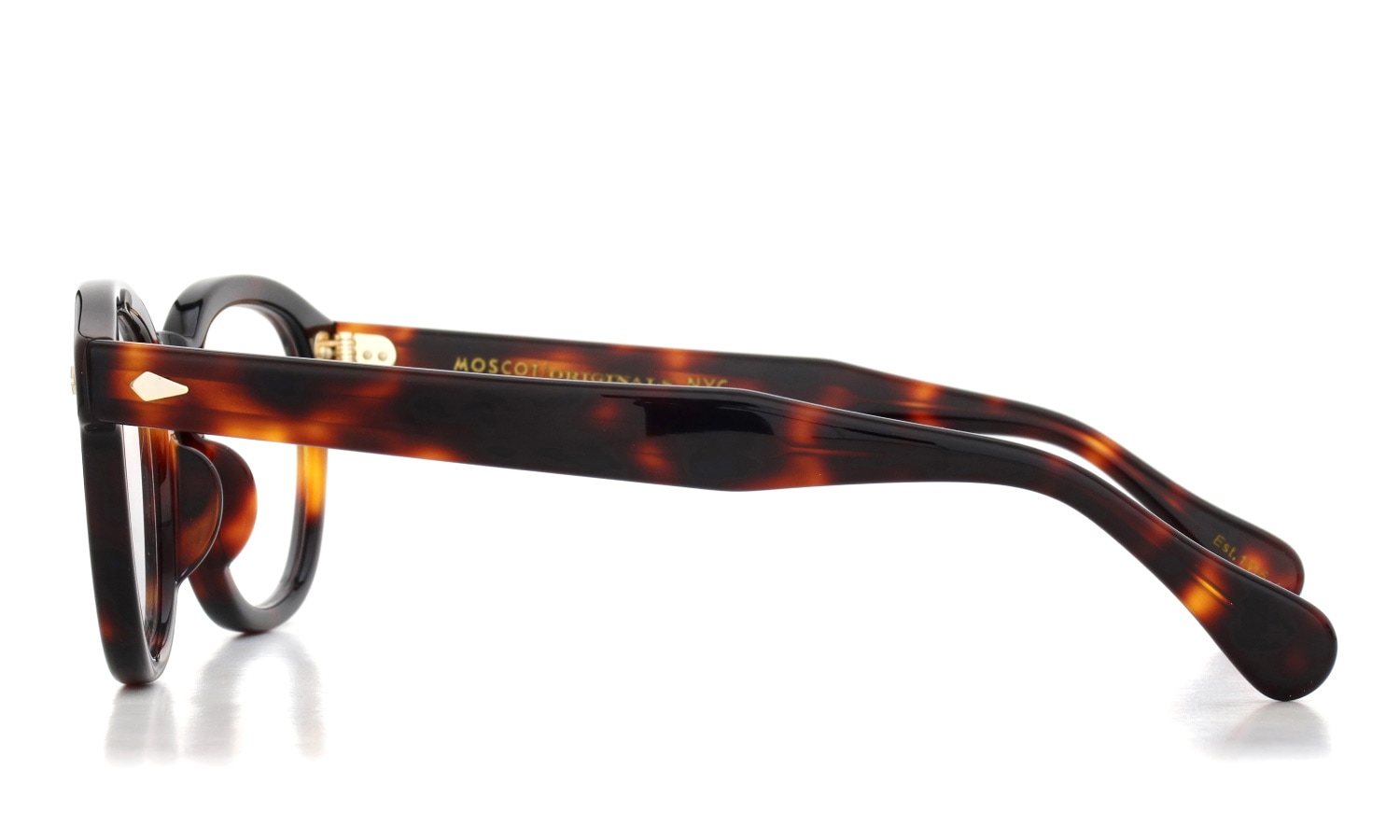 MOSCOT 限定生産メガネ通販 LEMTOSH BURNT TORTG 49□22size JPN LTD 19