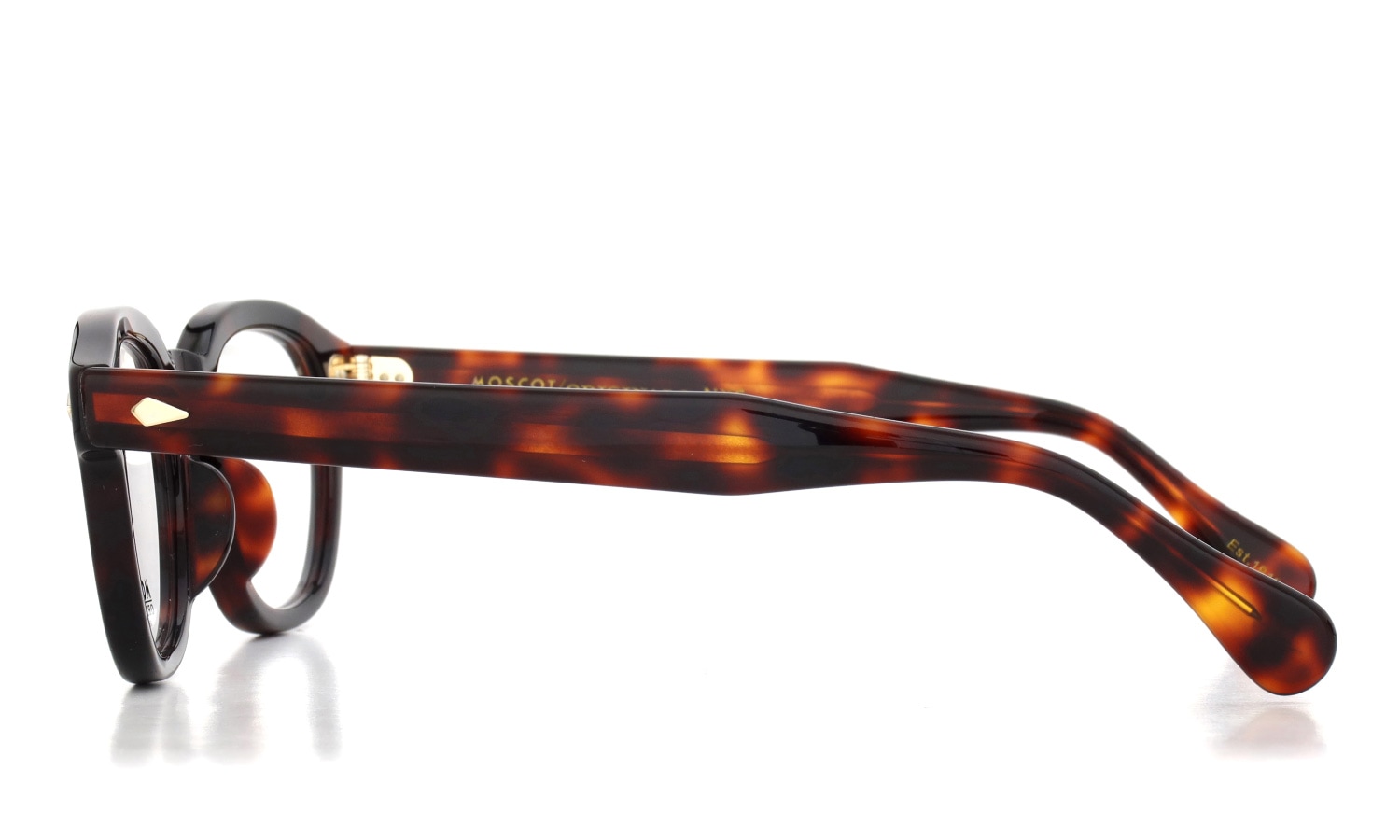 MOSCOT 限定生産メガネ通販 LEMTOSH BURNT TORTG 46□22size JPN LTD 19