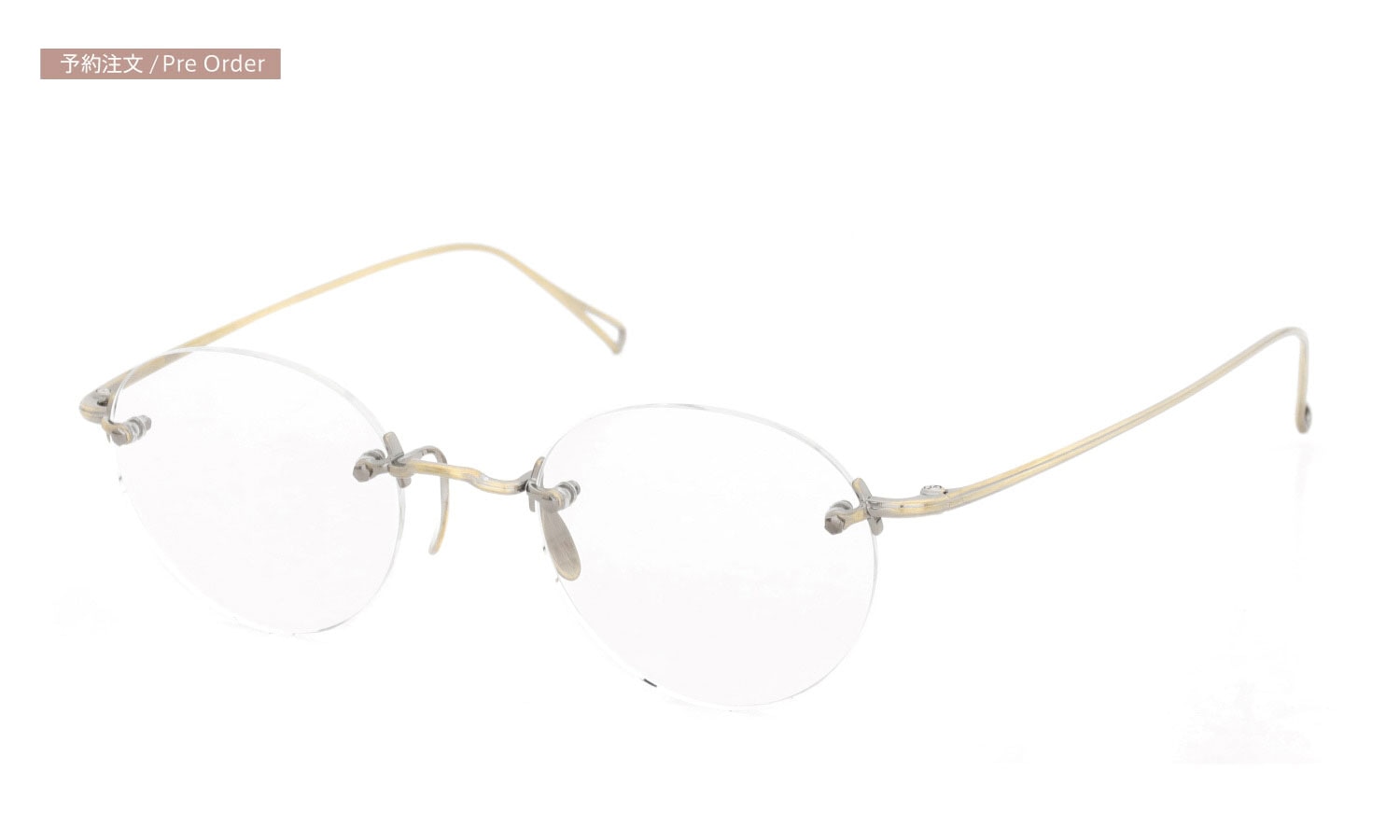 ayame 伊達メガネ通販 3PIECE col.AG