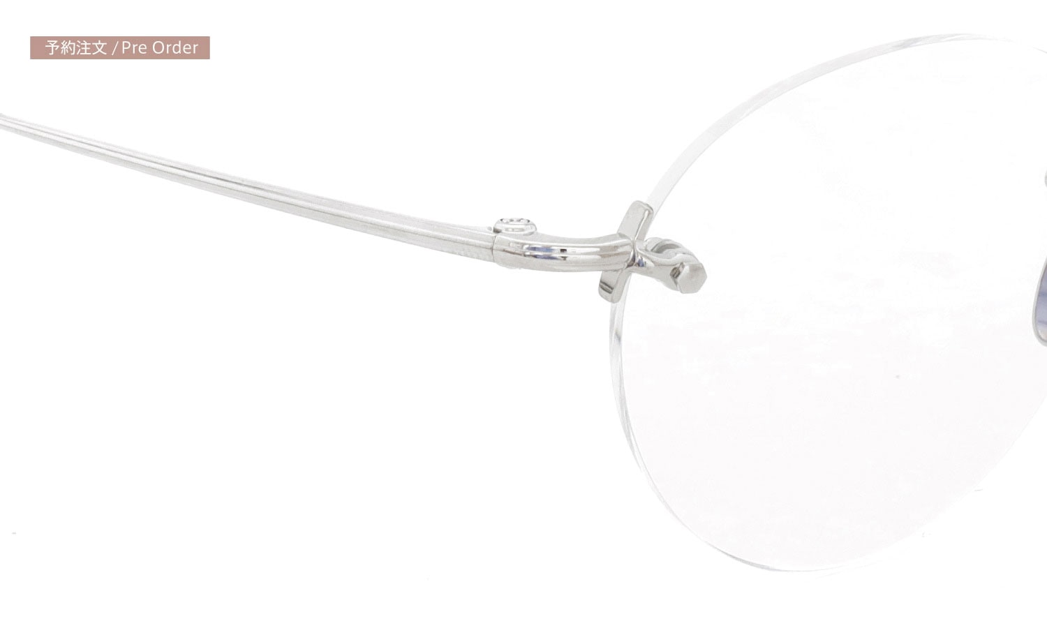 ayame アヤメ ツーポイント伊達メガネ 3PIECE col.TI