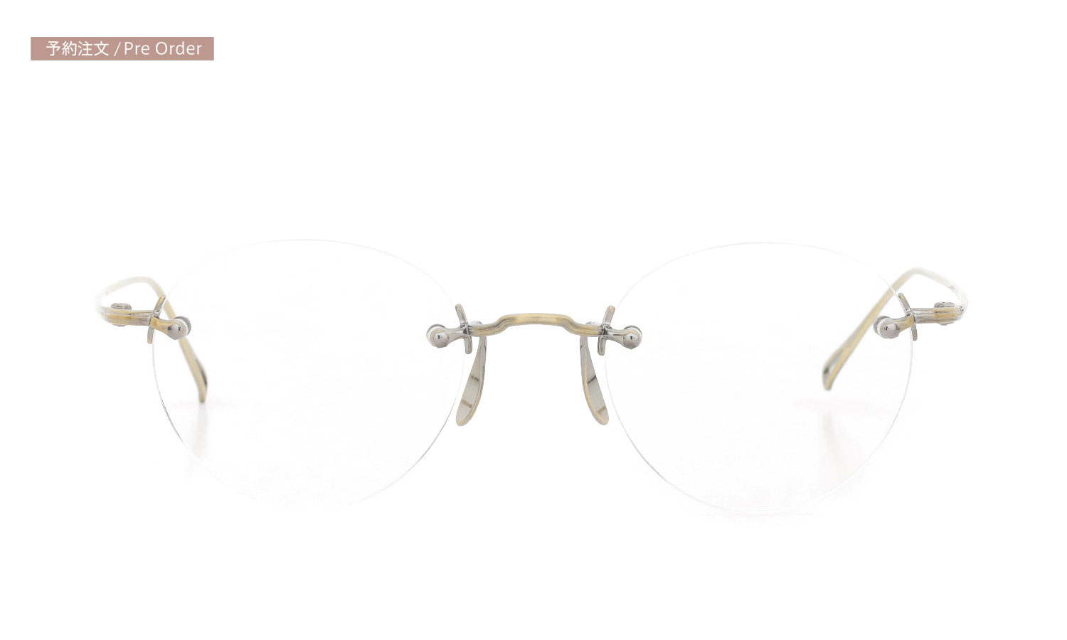 ayame 伊達メガネ通販 3PIECE col.AG