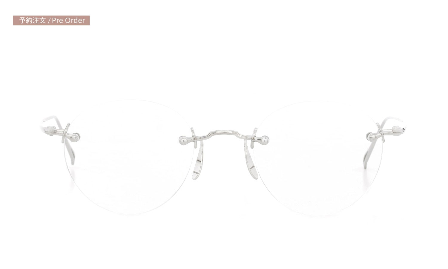 ayame アヤメ ツーポイント伊達メガネ 3PIECE col.TI