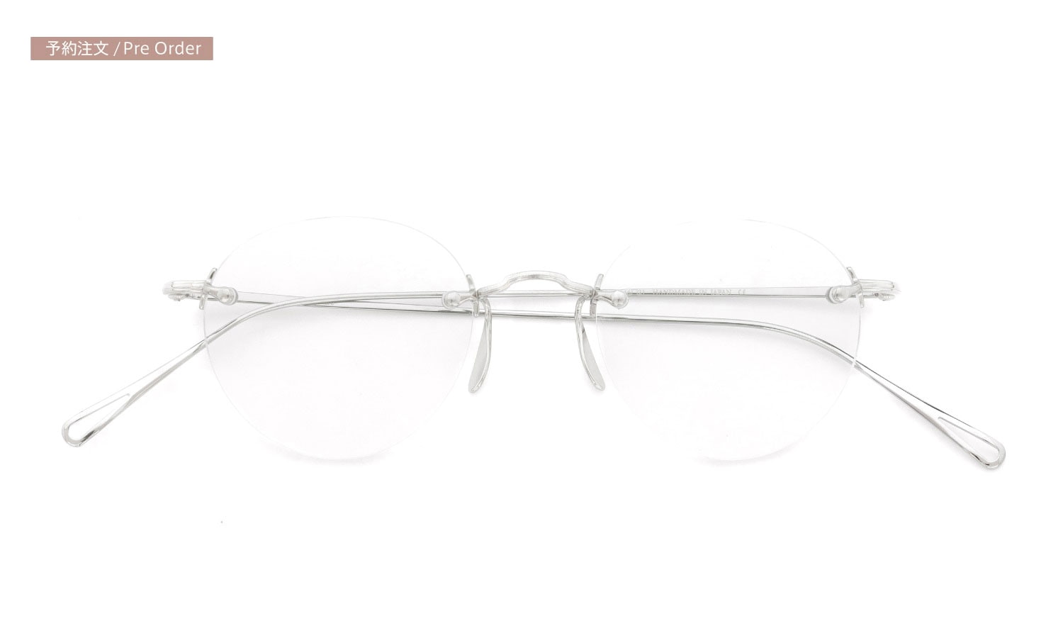 ayame アヤメ ツーポイント伊達メガネ 3PIECE col.TI
