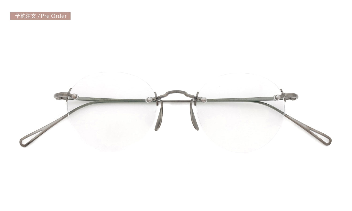 ayame 伊達メガネ通販 3PIECE col.CR