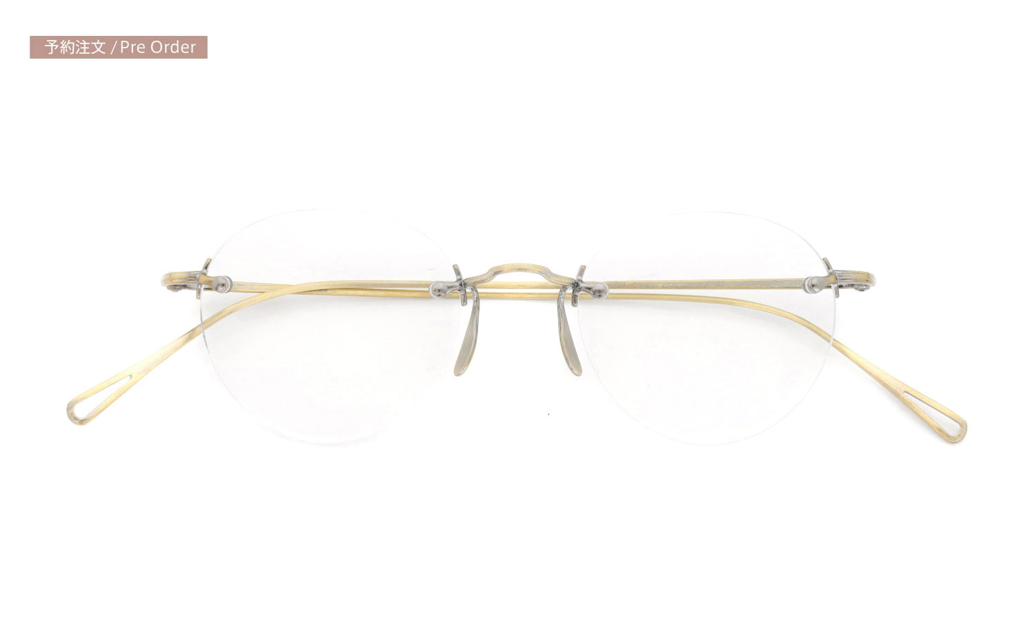ayame 伊達メガネ通販 3PIECE col.AG