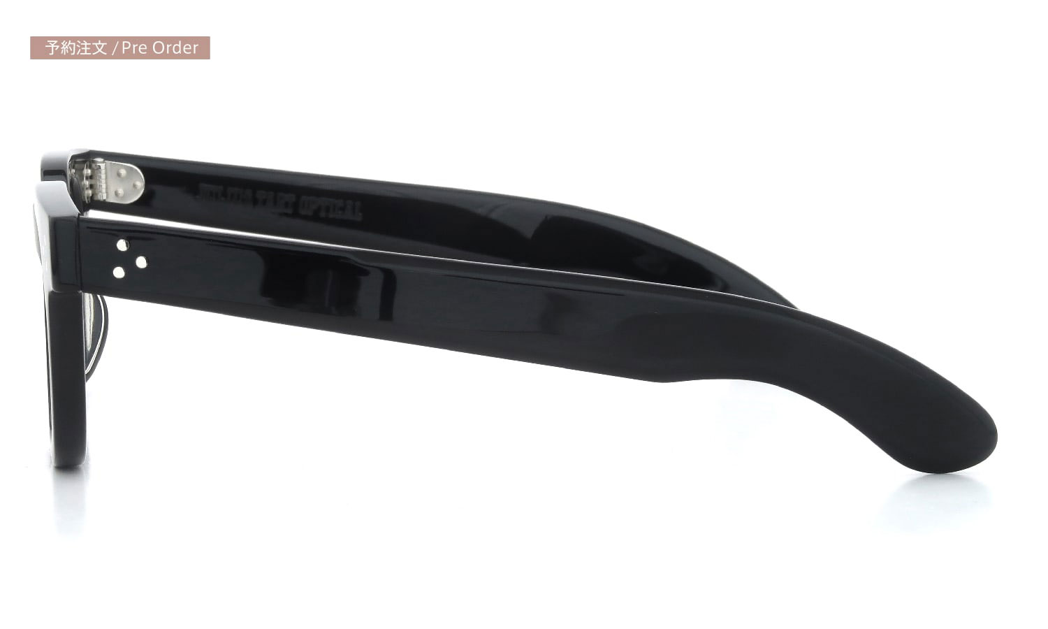 JULIUS TART OPTICAL メガネ通販 FDR-46-24 BLACK