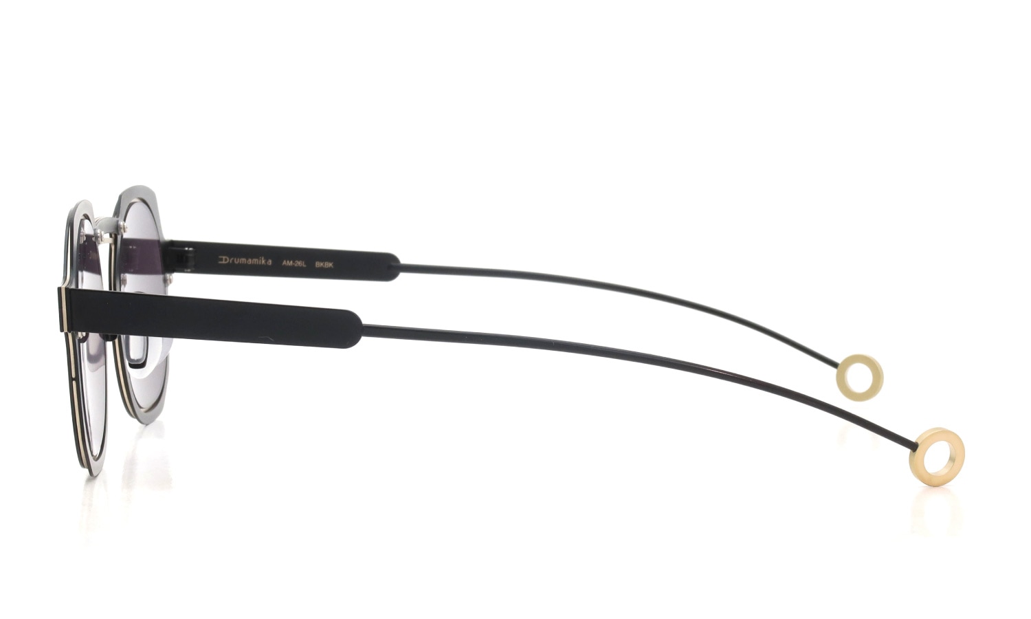 Arumamika サングラス通販 AM-26L col.BKBK 側面