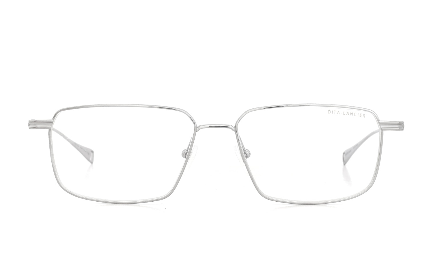 DITA Lancier ディータランシアー メガネ LSA-114 DLX114-B-05 Shiny Silver 正面