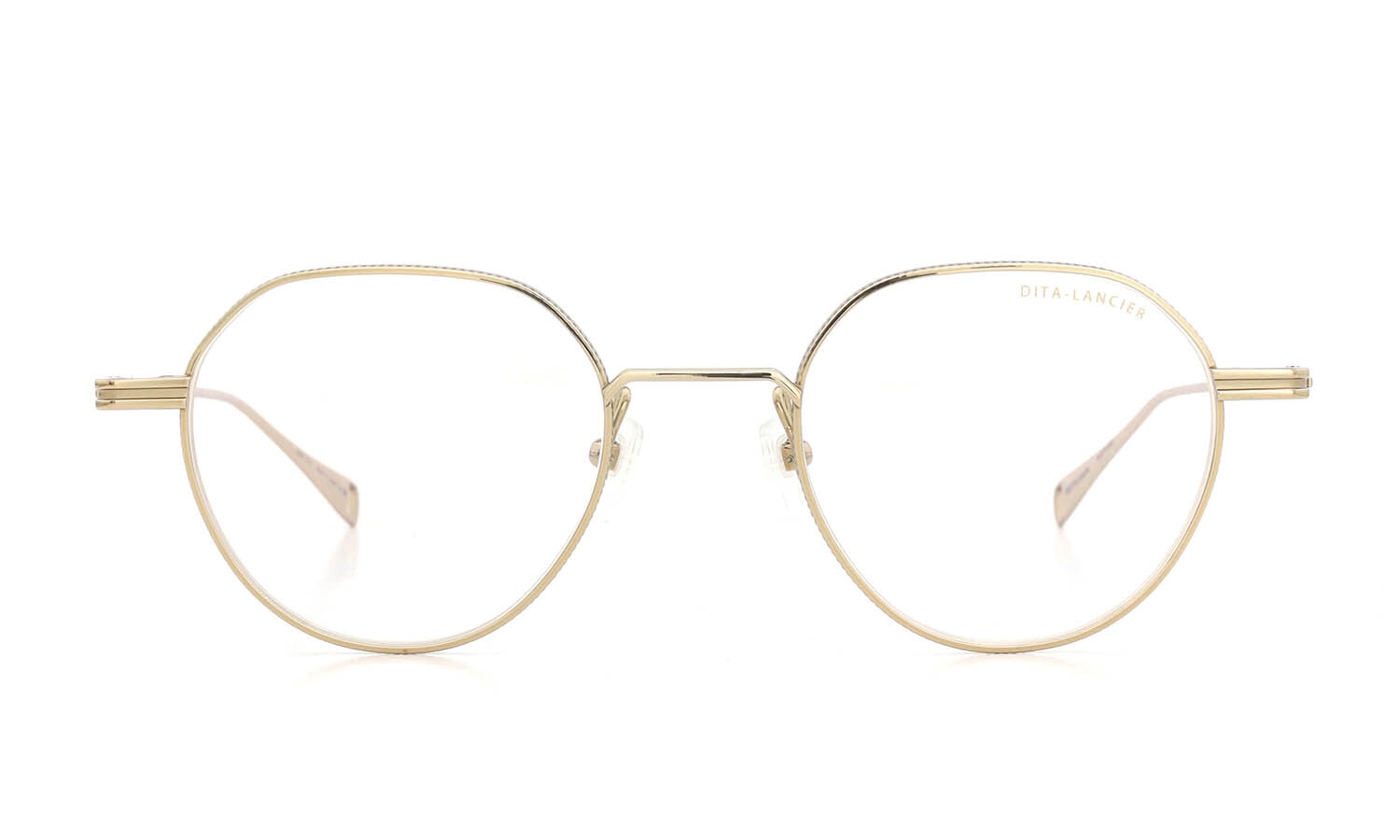DITA Lancier ディータランシアー メガネ通販 LSA-117 DLX117-A-01 Gold Sand
