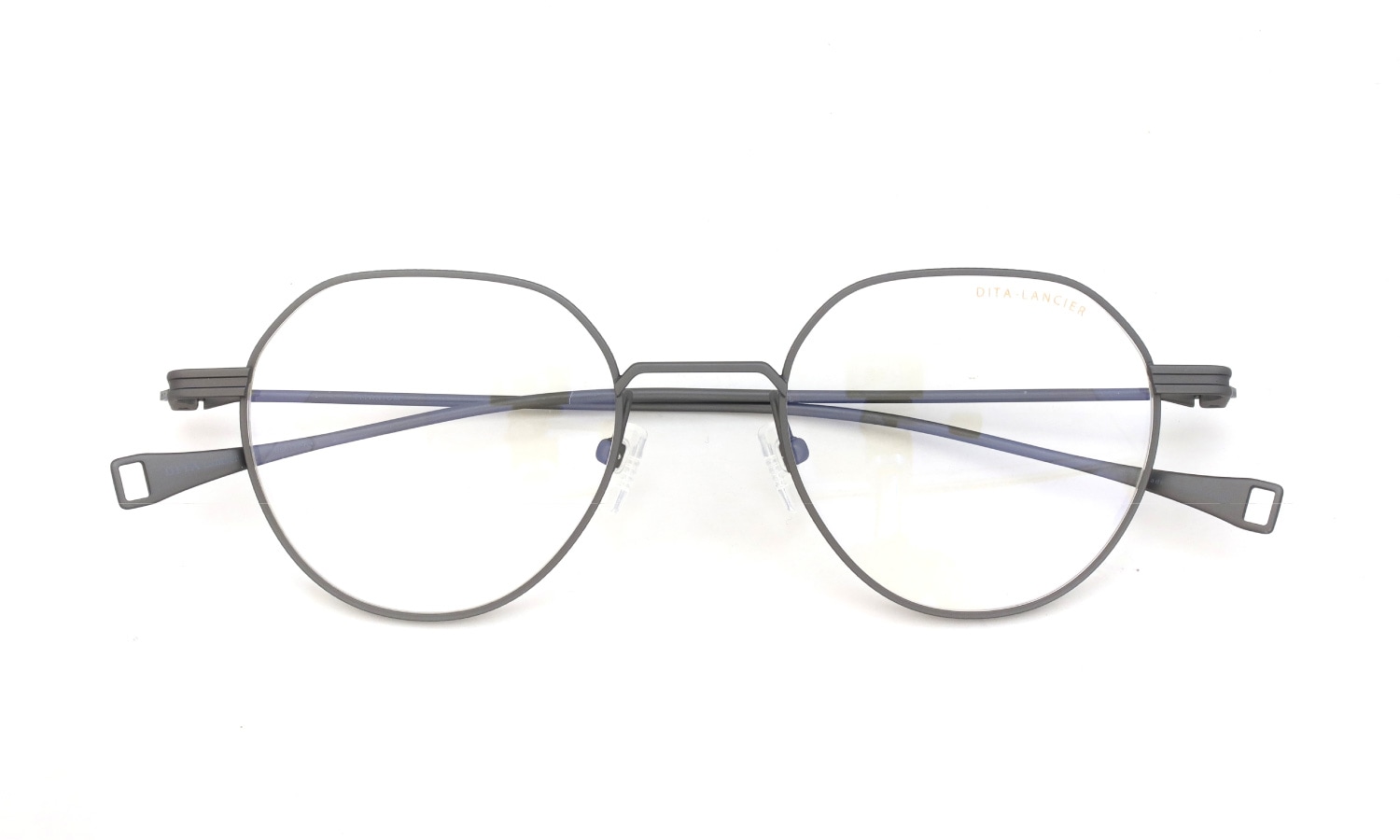 DITA Lancier ディータランシアー メガネ LSA-117 DLX117-A-03 Gunmetal 折りたたみ正面