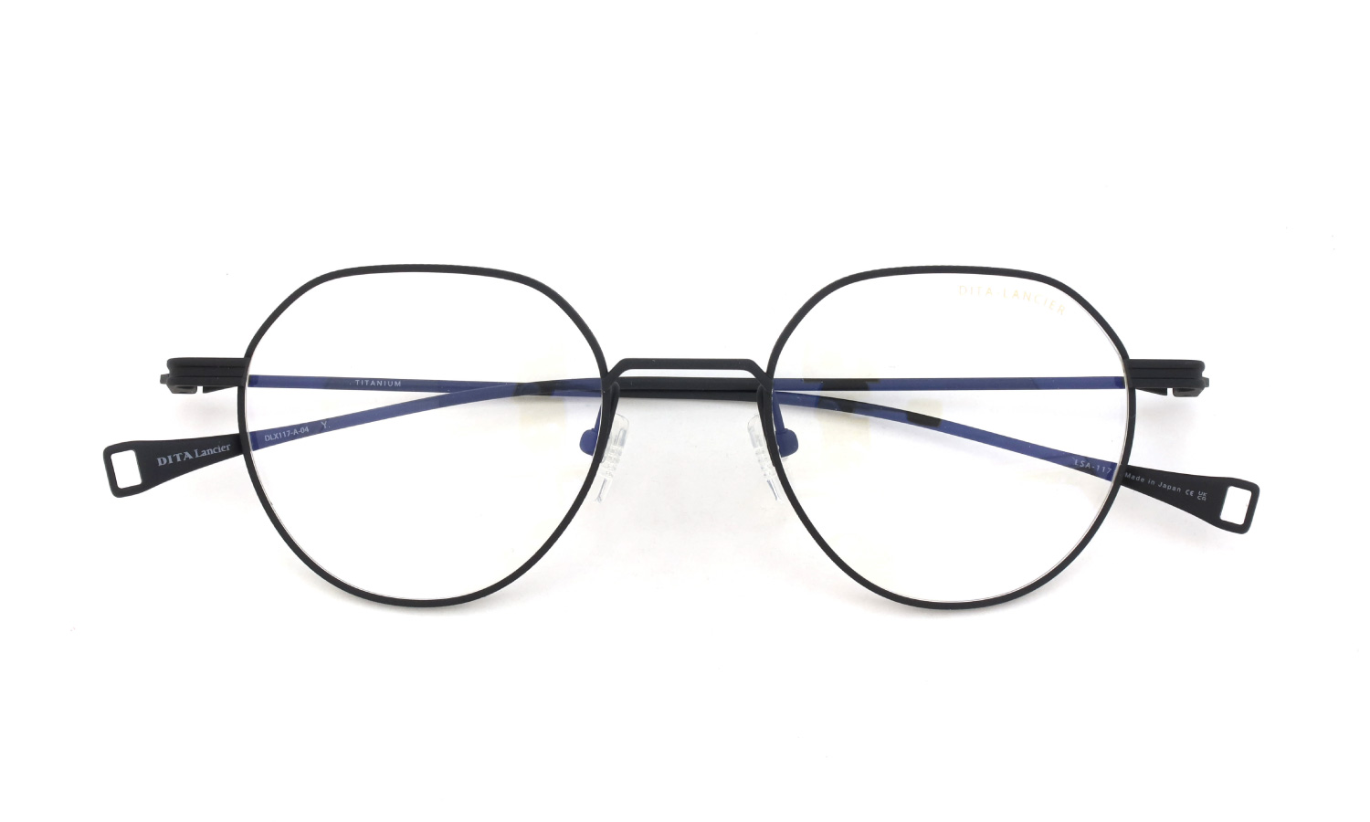 DITA Lancier ディータランシアー メガネ通販 LSA-117 DLX117-A-04 Matte Black