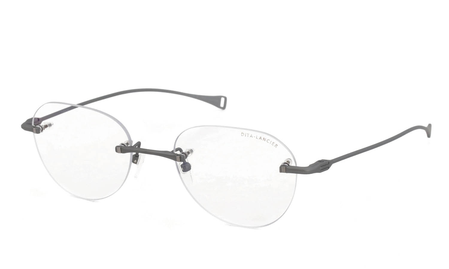 DITA Lancier ディータランシアー 縁無しメガネ通販 LSA-121 DLX121-A-04 Gunmetal
