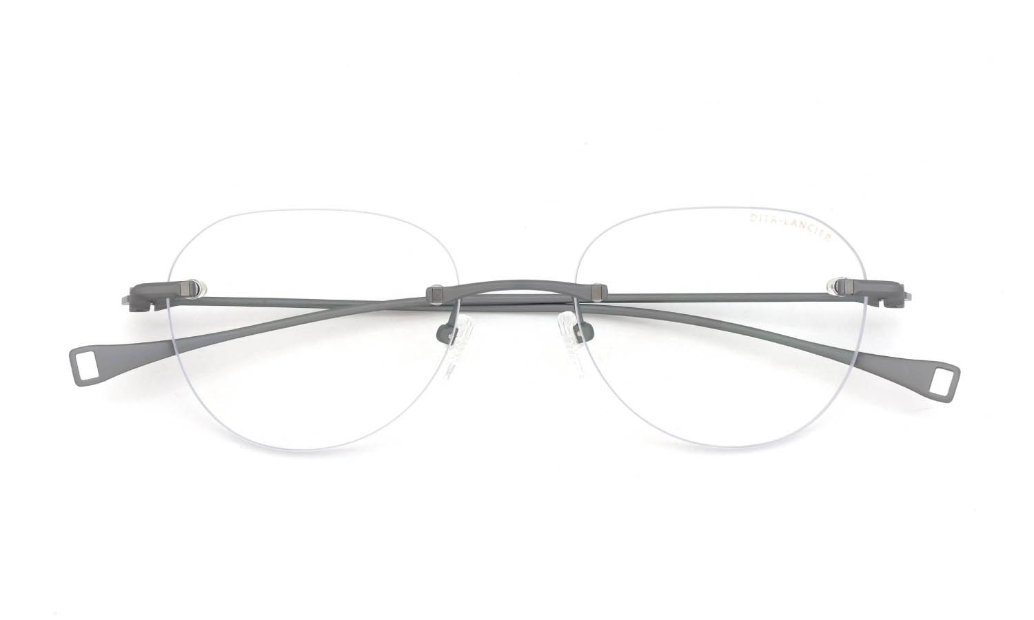DITA Lancier ディータランシアー 縁無しメガネ通販 LSA-121 DLX121-A-04 Gunmetal