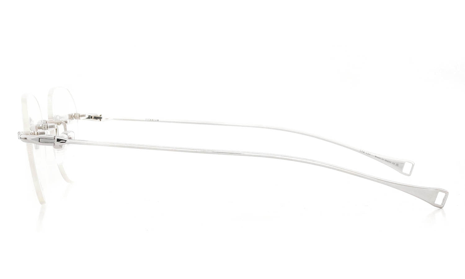 DITA Lancier ディータランシアー 縁無しメガネ通販 LSA-121 DLX121-A-05 Shiny Silver