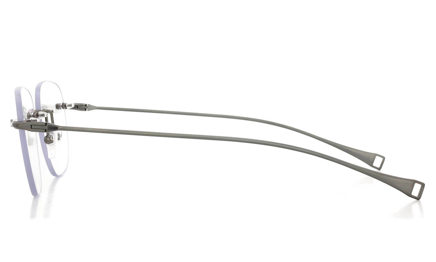 DITA Lancier ディータランシアー 縁無しメガネ通販 LSA-130 DLX130-A-02 Brushed Antique Silver