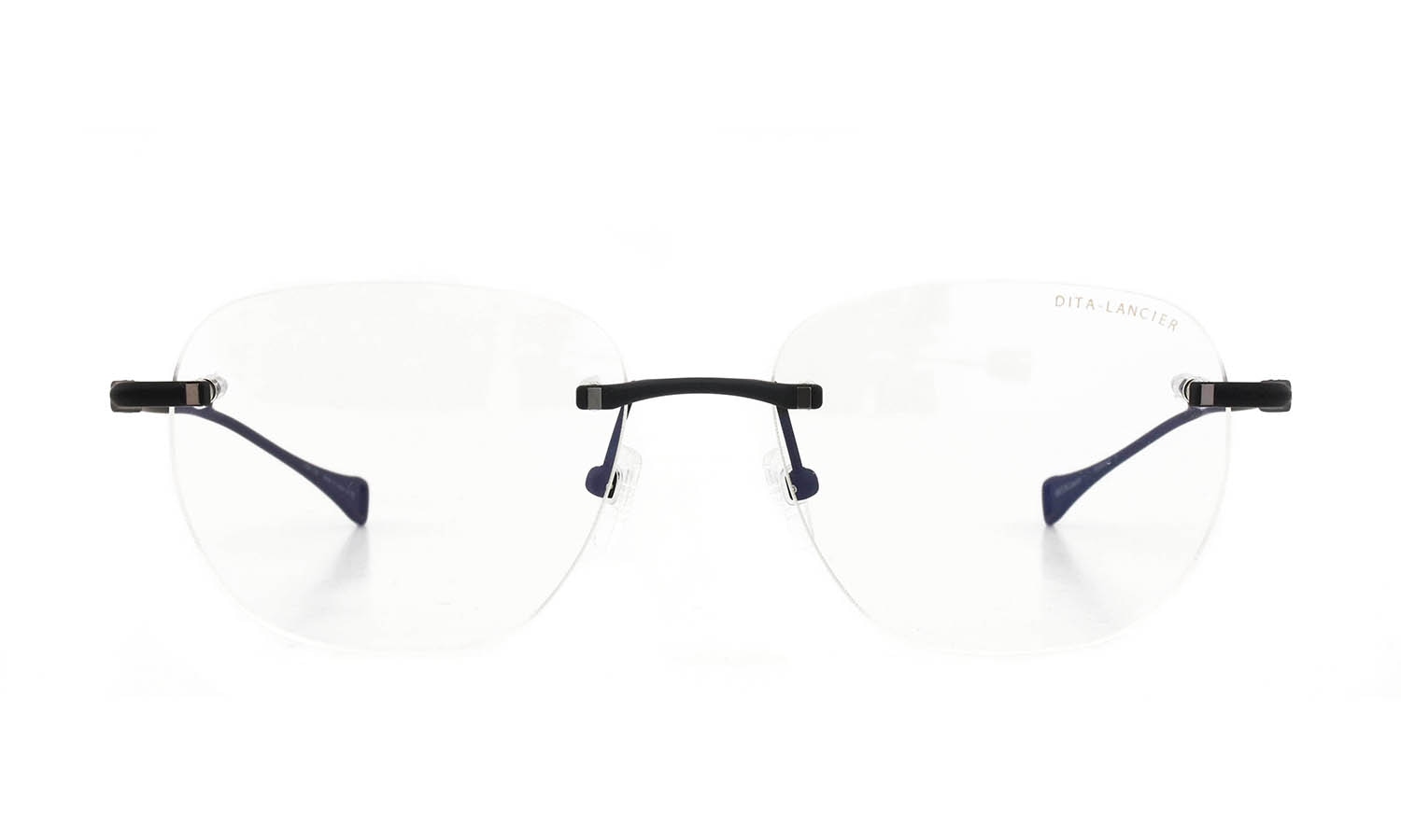 DITA Lancier ディータランシアー 縁無しメガネ通販 LSA-130 DLX130-A-03 Matte-Black