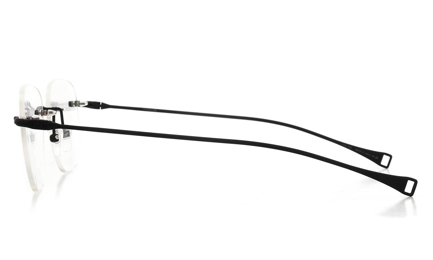 DITA Lancier ディータランシアー 縁無しメガネ通販 LSA-130 DLX130-A-03 Matte-Black
