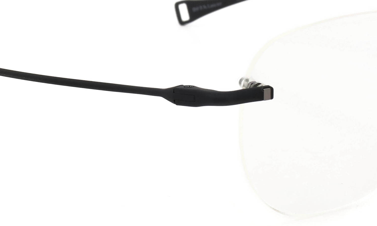 DITA Lancier ディータランシアー 縁無しメガネ通販 LSA-130 DLX130-A-03 Matte-Black