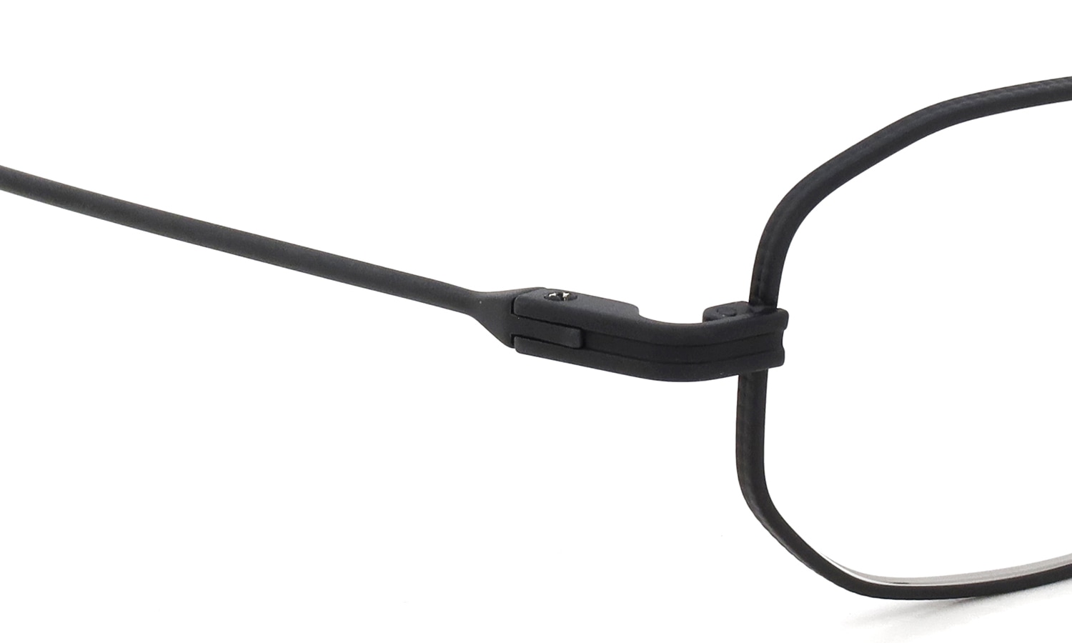 DITA Lancier ディータ メガネ LSA-148 DLX148-A-04 Matte Black ヒンジ表側ディテール