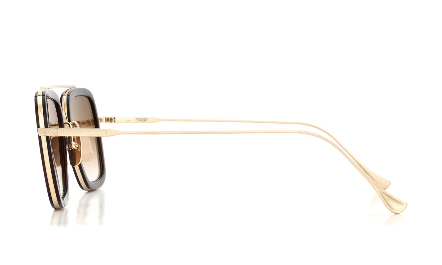 DITA サングラス通販 FLIGHT.006 7806-W ROOT BEER - ANTUQUE WHITE GOLD w