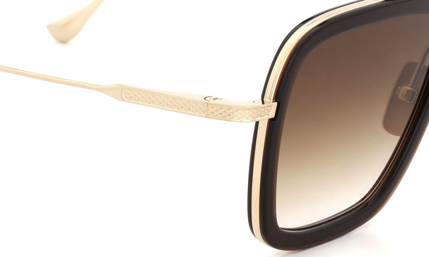 DITA サングラス通販 FLIGHT.006 7806-W ROOT BEER - ANTUQUE WHITE GOLD w