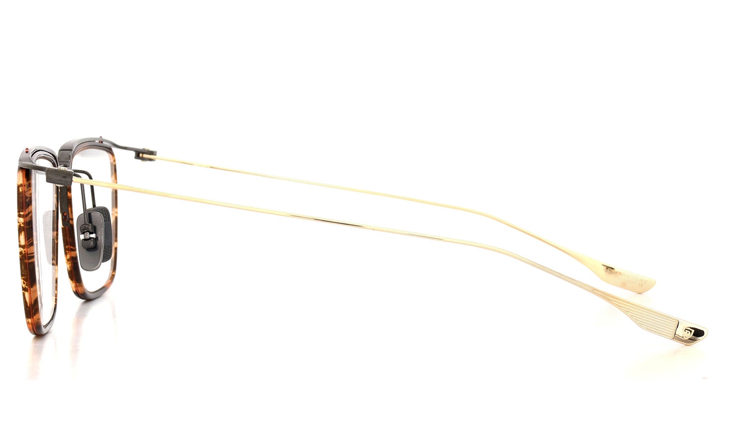 DITA ディータ メガネ通販 SCHEMA-ONE DTX106-55-07 Fire Swirl - Antique Dark Gun - White Gold w