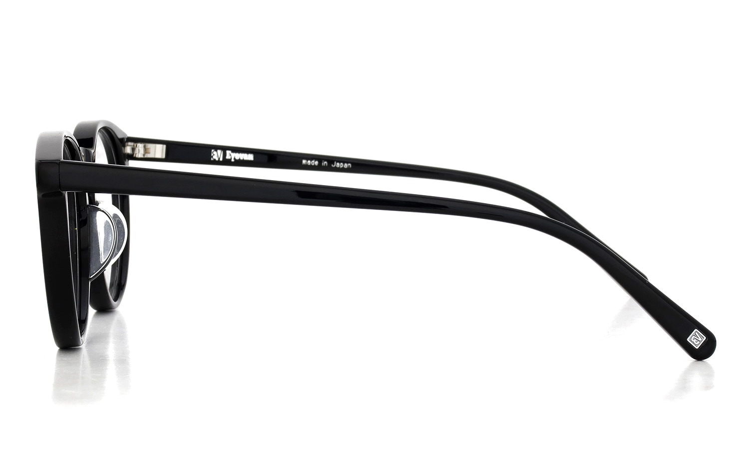 EYEVAN アイヴァン復刻 HISTORIC COLLECTION メガネ AU-5003 col.BLK 51□19 側面