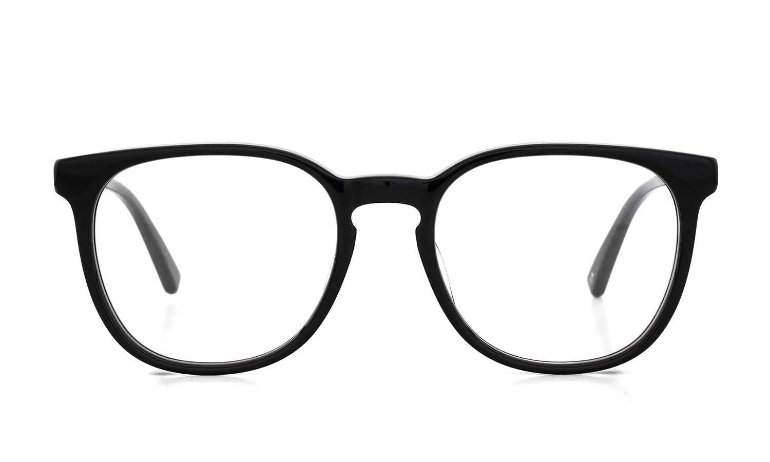 EYEVAN アイヴァン復刻 HISTORIC COLLECTION ウエリントンメガネ AU-5004 col.BLK 51□19 正面