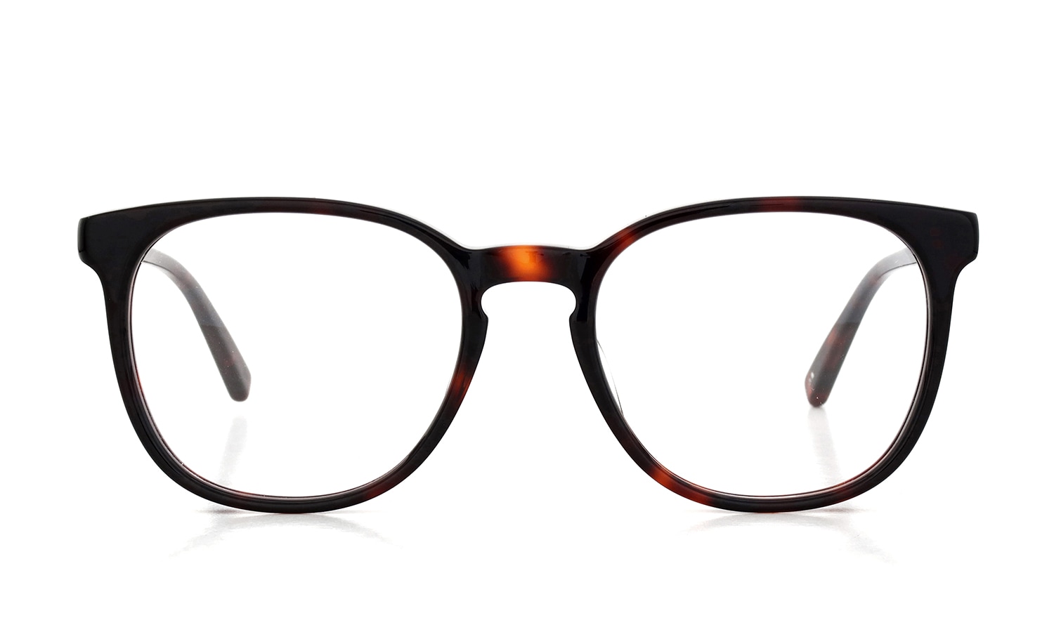 EYEVAN アイヴァン復刻 HISTORIC COLLECTION ウエリントンメガネ AU-5004 col.BRN 51□19 正面