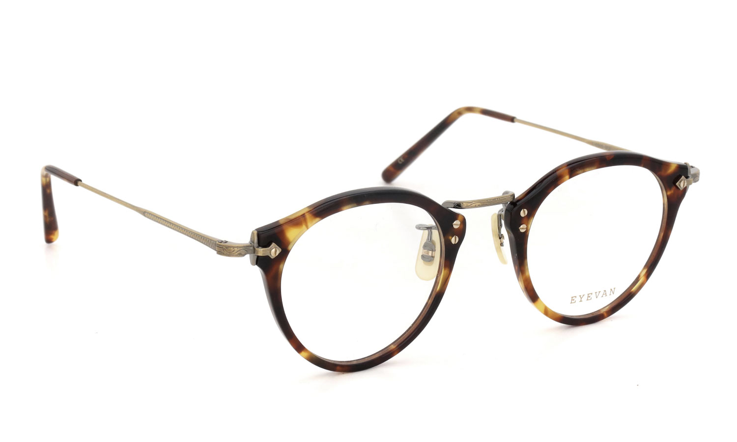 EYEVAN メガネ通販 E-0505 (45) TORT/AG 