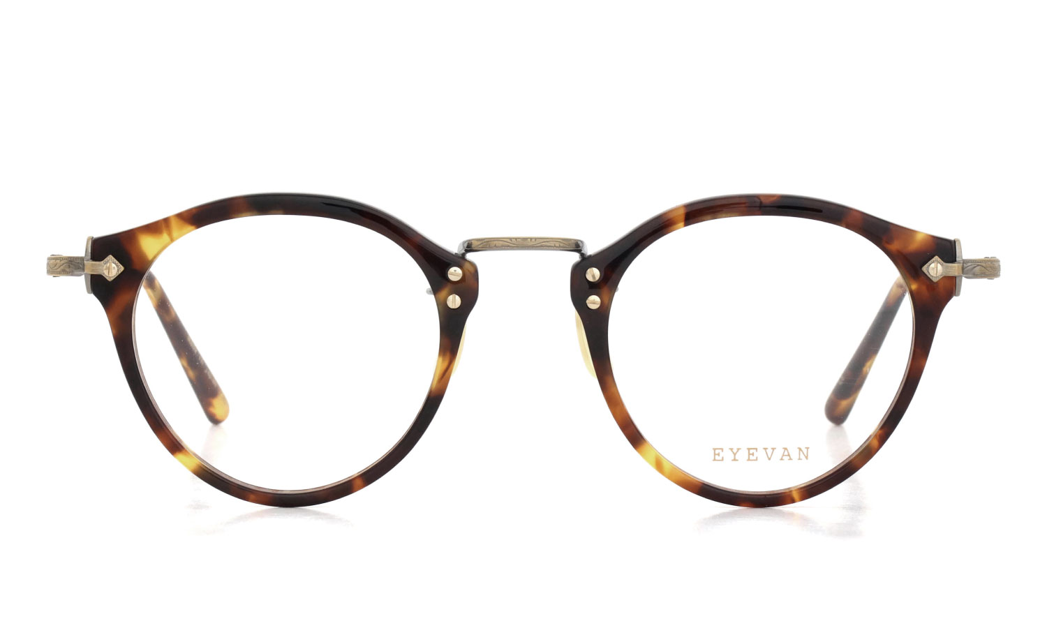 EYEVAN メガネ通販 E-0505 (45) TORT/AG 