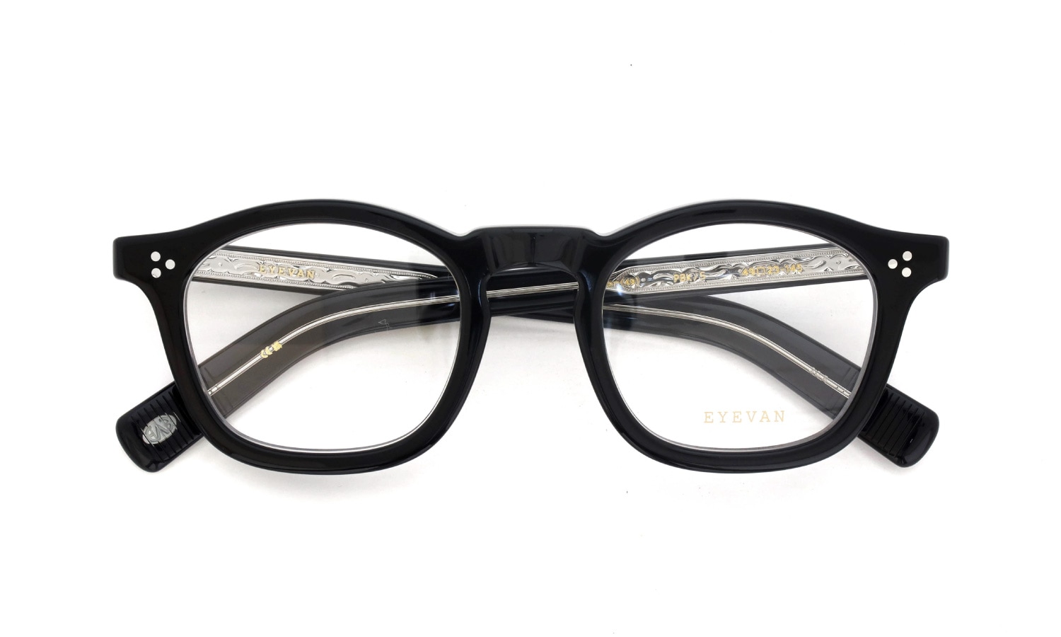 EYEVAN メガネ通販 Sadler 49size col.PBK/S