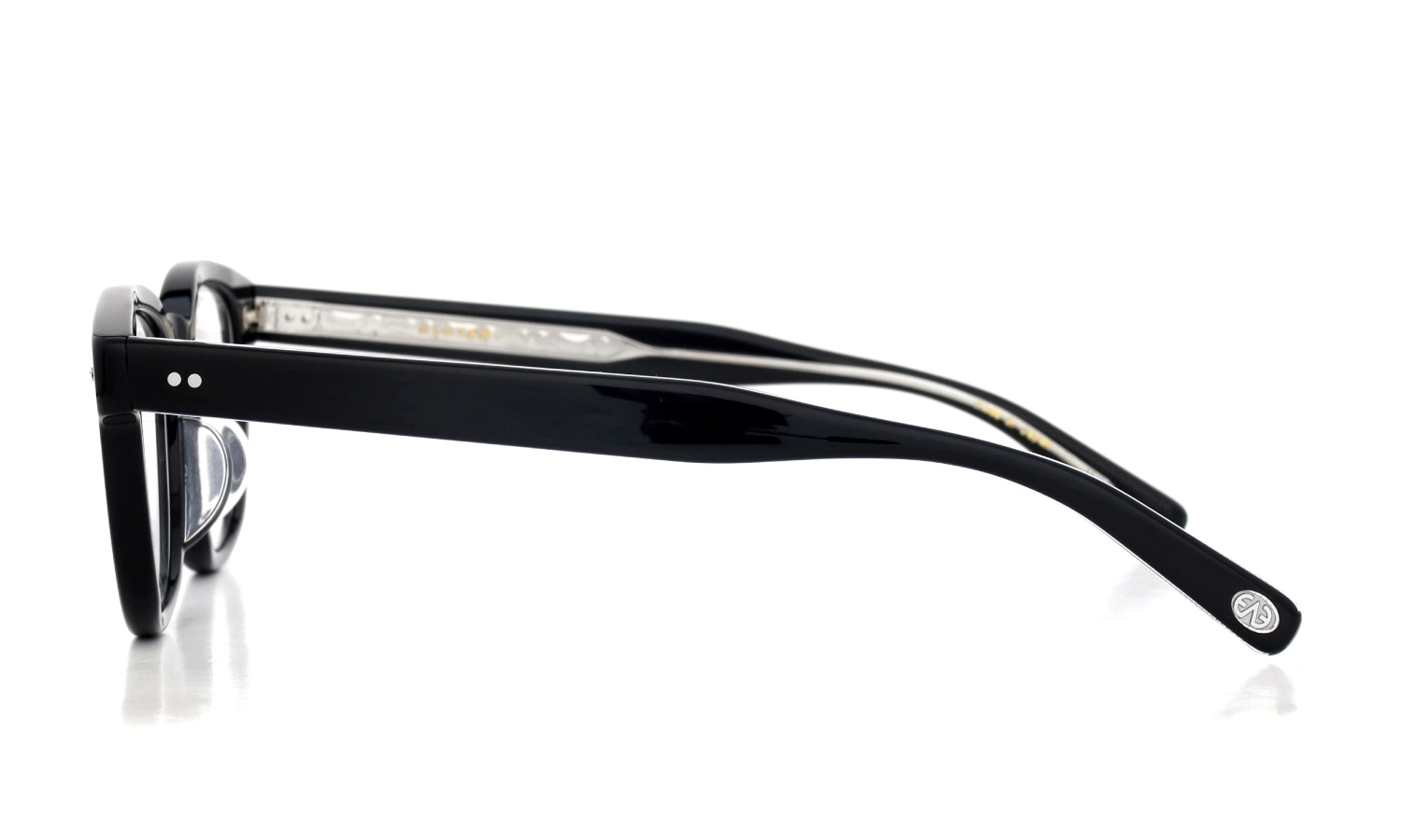 EYEVAN メガネ通販 Webb(47) PBK/S 側面