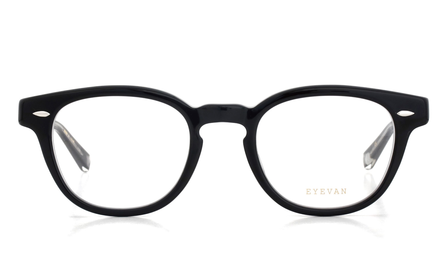 EYEVAN メガネ通販 Webb(49) col.PBK/S 正面