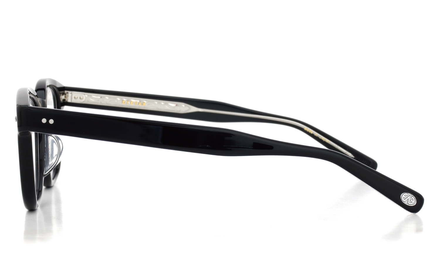 EYEVAN メガネ通販 Webb(49) col.PBK/S 側面