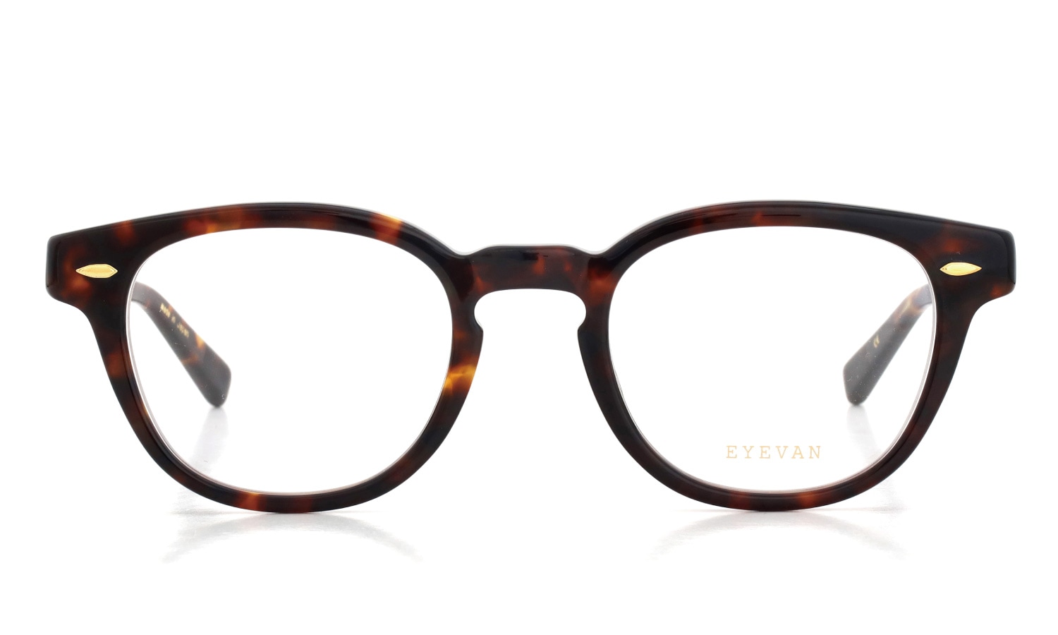 EYEVAN メガネ通販 Webb(49) col.TORT 正面