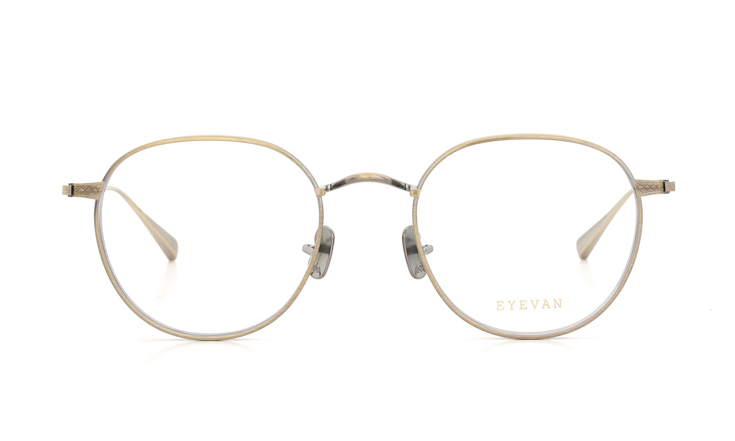 EYEVAN メガネ通販 York 48 COL.AG 正面