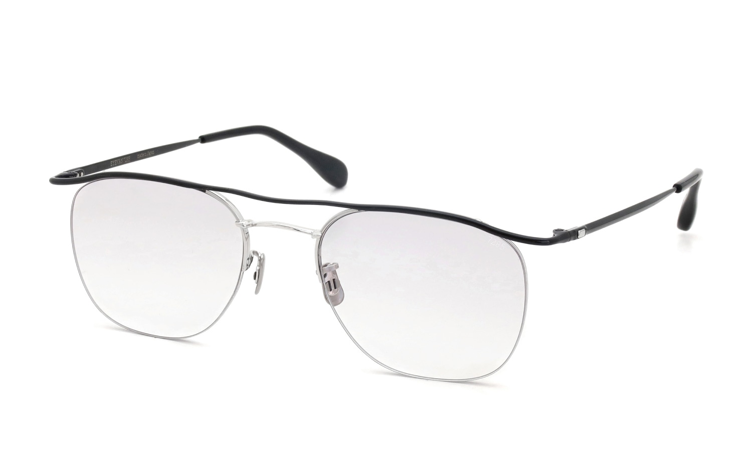 EYEVAN7285 サングラス 1022 C.802800 MRM GRY.GD 斜め正面