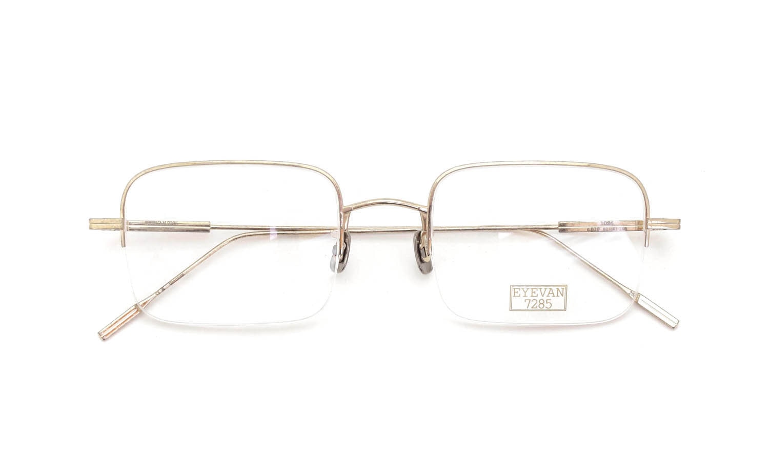 EYEVAN7285 アイヴァン7285 ハーフリムメガネ通販 1024 Col.819
