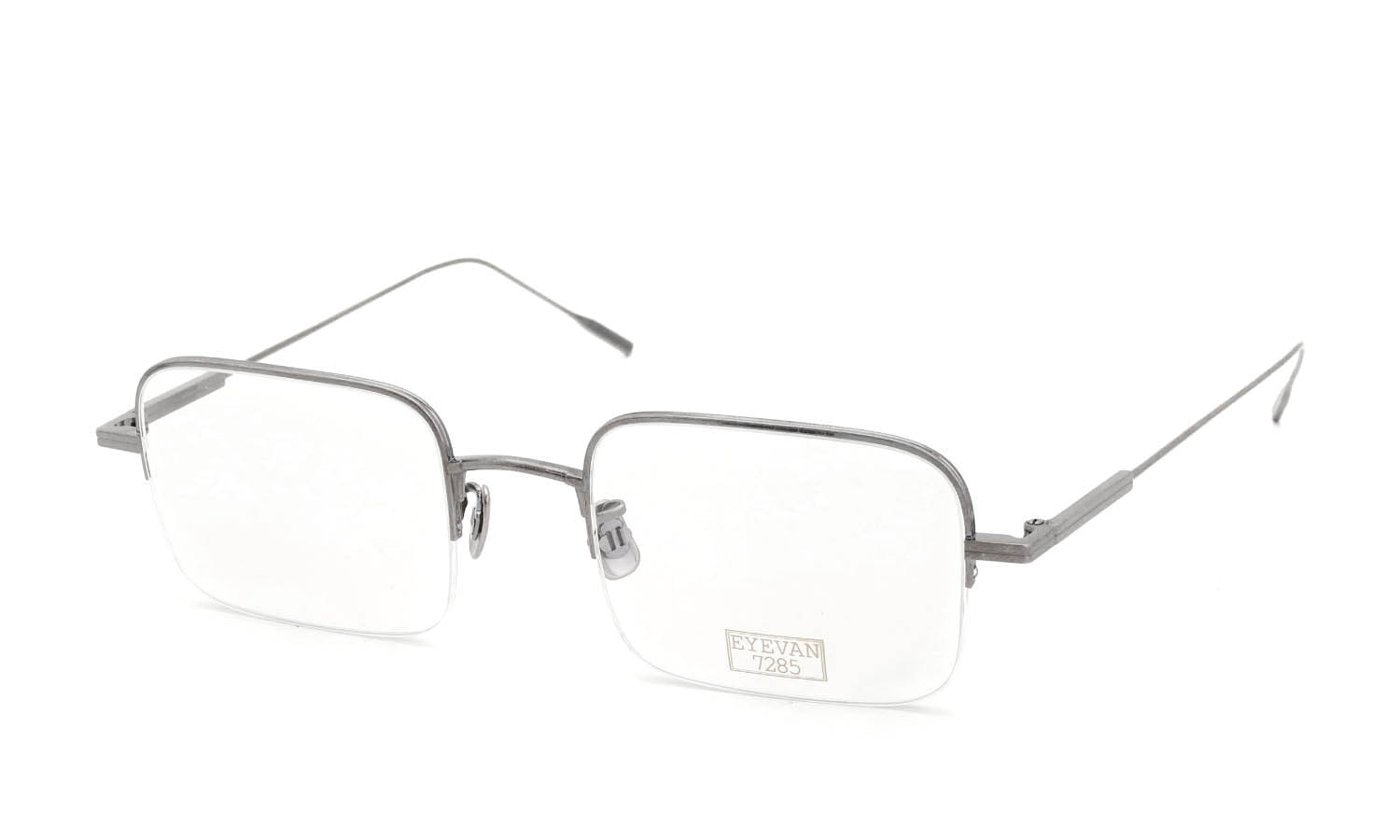 EYEVAN7285 アイヴァン7285 ハーフリムメガネ通販 1024 Col.820 VINTAGE BLACK