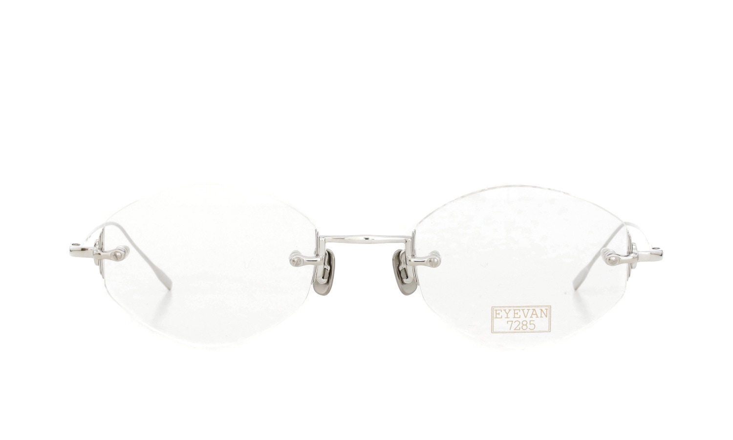 EYEVAN7285 メガネ 1196-1 (48) C.800 SILVER 正面