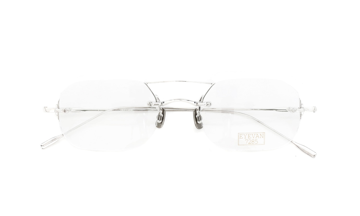 EYEVAN7285 メガネ 1296-1(50) c.800 折りたたみ正面