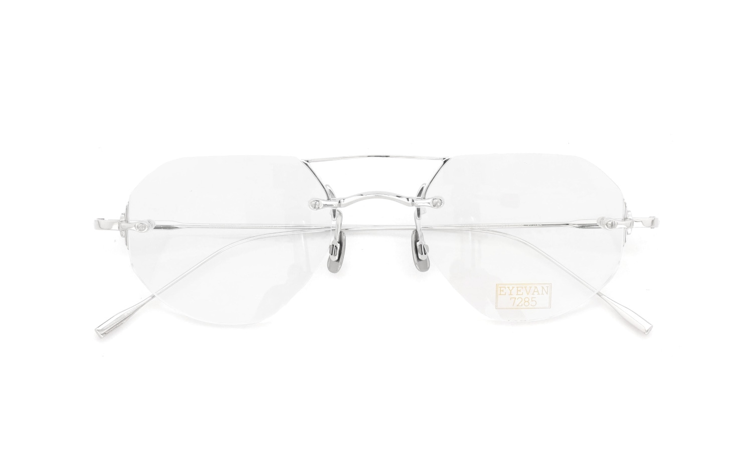 EYEVAN7285 メガネ通販 1296-2(49) c.800 折りたたみ正面