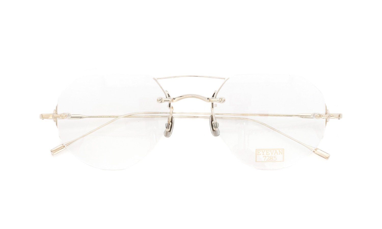 EYEVAN7285 メガネ通販 1296-2(53) c.902 折りたたみ正面