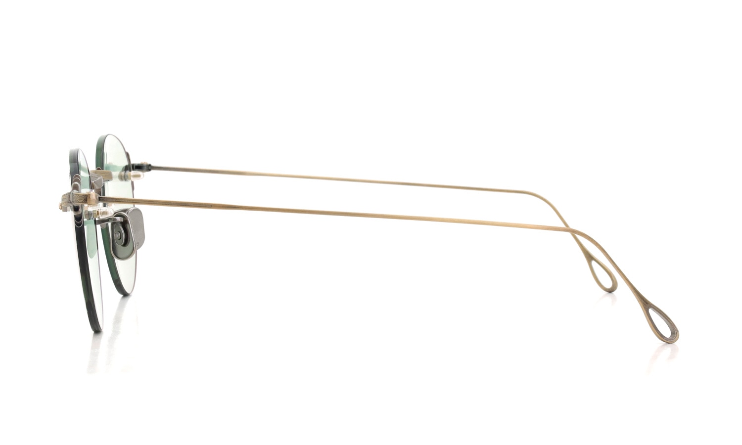 EYEVAN7285 サングラス 140(48) C.901 ANTIQUE GOLD /MRM GRN2 側面