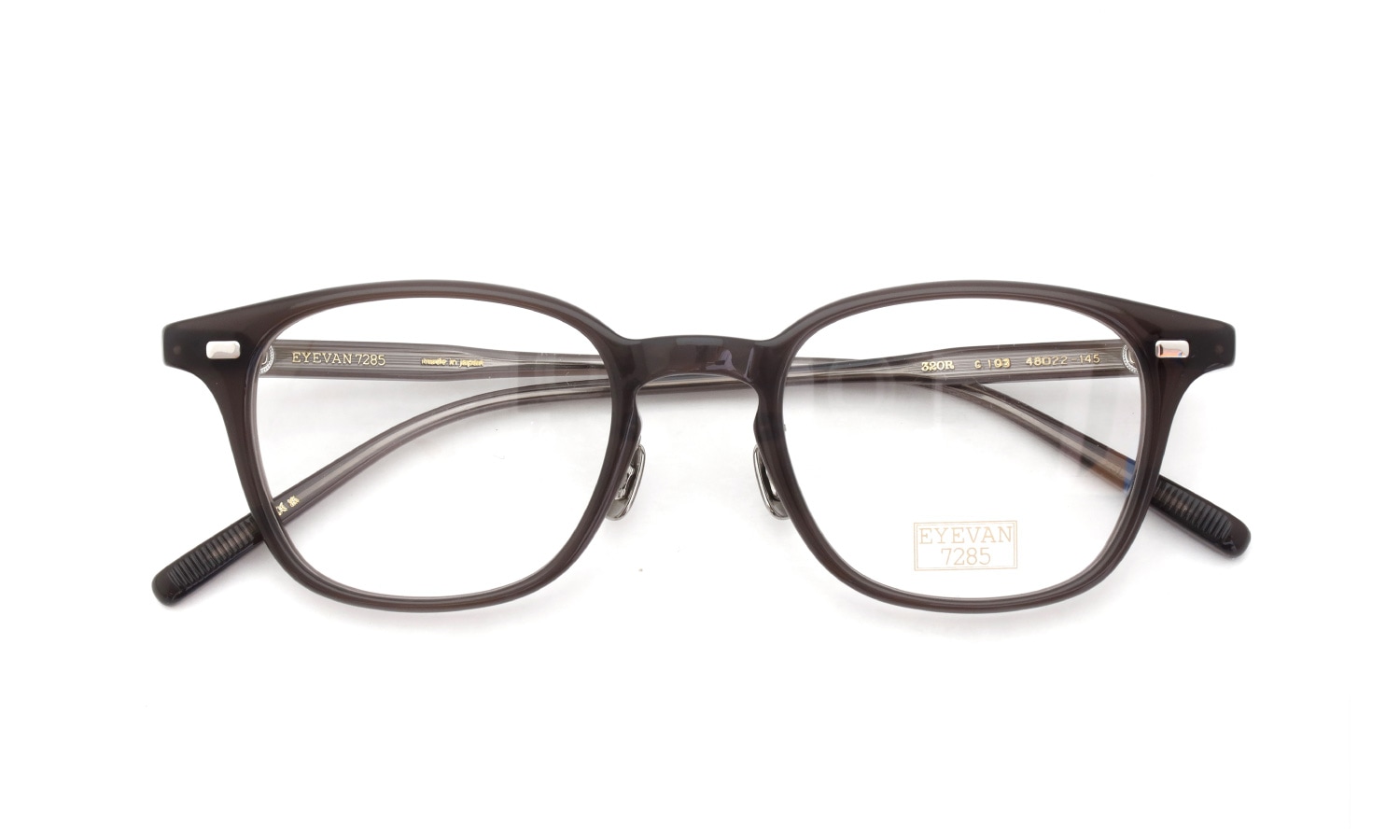 EYEVAN7285 メガネ通販 320R c.103 BROWN GREY